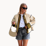 Nadia | vielseitige damenjacke im stilvollen design – KhakiGrün