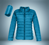 Leichte daunenjacke – Blau
