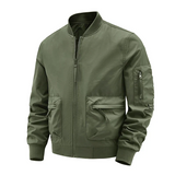 Freestyle compass - trendige cargo bomberjacke für herren mit urbanem flair – Grün