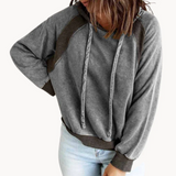 Claudia | weicher, lässiger komfort-hoodie für damen – Grau