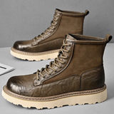 Gascon – stilvolle hohe stiefel für herren – Braun
