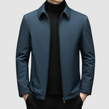 Premium-daunenjacke für herren – Dunkelblau