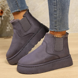Amélie – warme stepp-elettes – Taupe