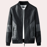 Moderne, hochwertige herrenjacke im urbanen stil – Schwarz
