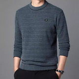 Engelbert – bequemer strickpullover – Grün