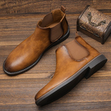 Feine lederschuhe in stilvollem design für herren – Hellbraun