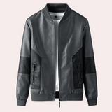 Moderne, hochwertige herrenjacke im urbanen stil – Grau