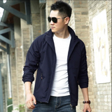 Sam – lässige frühlingsjacke – Blau