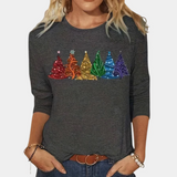 Stylisches und bequemes t-shirt für damen – Grau
