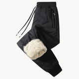 Malina - unisex-thermohose mit wind- und regenschutz – Schwarz