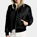 Stilvolle und bequeme damen-sommerjacke – Schwarz
