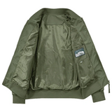 Freestyle compass - trendige cargo bomberjacke für herren mit urbanem flair – Grün 1