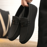 Elegante herren-loafer in verschiedenen farben – Schwarz
