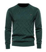 Jasper – schmal geschnittener strickpullover – Grün