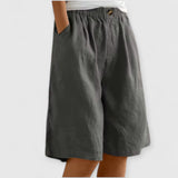 Carina | Lockere Freizeitshorts – Grau