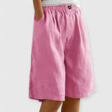 Carina | Lockere Freizeitshorts – Rosa