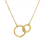 Isabelle Gold Hoop Necklace – Gelbgold
