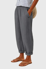 Nerija - Bequeme Und Stilvolle Hose – Grau