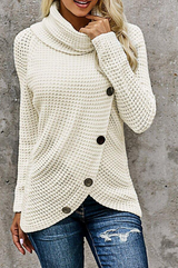 Marcelline – strickpullover für damen – Weiß