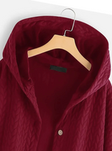Gisela | kuscheliger wintermantel – Rot