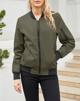 Candida - bomberjacke für damen – Grün
