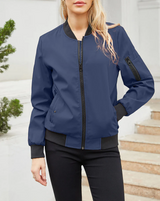 Candida - bomberjacke für damen – Blau