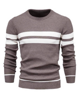 Anderson – slim-fit-pullover – Kaffee