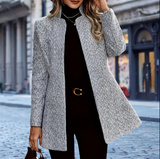 Zara – stylischer damenblazer – Grau