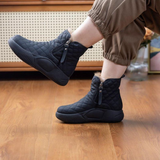 Alistaire | robuster wasserdichter schutz herren schneestiefel – Schwarz