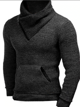 Kiana | Entspannter und stylischer Winterpullover – Schwarz