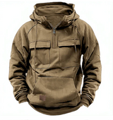 Dave | hochwertiger taktischer kapuzenpullover – Khaki