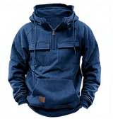 Dave | hochwertiger taktischer kapuzenpullover – Blau