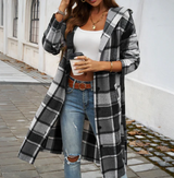 Diana | lässige damen kapuzenjacke – Grau
