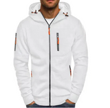 Oliver – elegante tech-fleecejacke für herren – Weiß