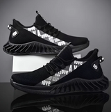 Rina – lässige atmungsaktive laufschuhe – Schwarz