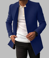 Moderne - minimalistische herenjas – Blau