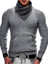 Kiana | Entspannter und stylischer Winterpullover – Grau