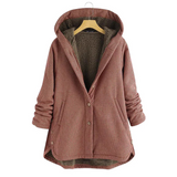 Piper – moderne kurzjacke mit luxuriösem kragen – Rot