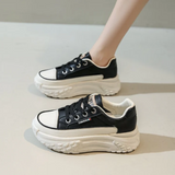 Ladena - modische orthopädische Schuhe für damen – Schwarz