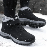 Krista – warme winterschuhe – Schwarz