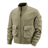 Freestyle compass - trendige cargo bomberjacke für herren mit urbanem flair – Khaki