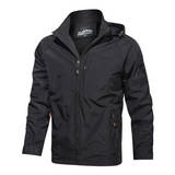 Function style – modische funktionsjacke für herren – Schwarz