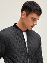 Jacken im stylischen design mit reißverschlusstaschen für herren – Schwarz