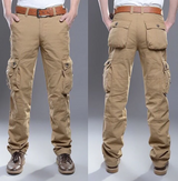 Robuste military-cargohose für herren – Khaki