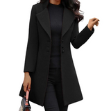 Italienische damenjacke – Schwarz