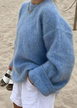 Jena – übergroßer pullover – Blau