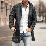Warme herren-winterjacke mit kapuze – Anthrazit
