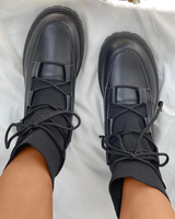 Cyrene – luxus-damenstiefel – Schwarz