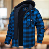 Orion – herrenjacke mit kapuze – Blau