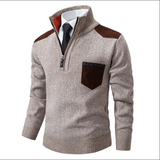Kian – lässiger herrenpullover – Beige